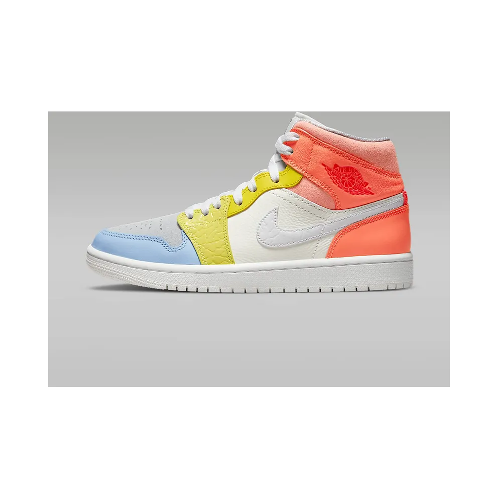 Air Jordan 1 Low To My First Coach (2021) – “Sail / White / Lemon / Opti Yellow” (DJ6908-100)