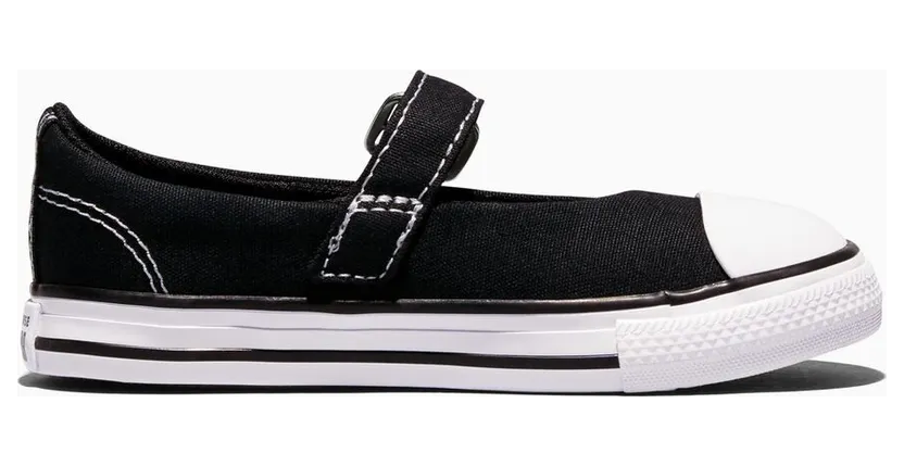 Converse Chuck Taylor All Star Dainty Mary Jane Black/White/Black (A12629C)