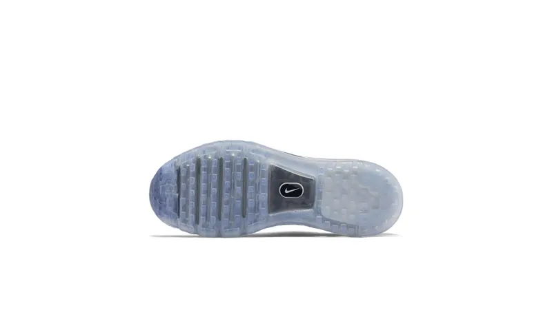 Nike Flyknit Air Max Multi-Color Chalk Blue Hyper Orange (W) Black/Black/Chalk Blue (620659-005)