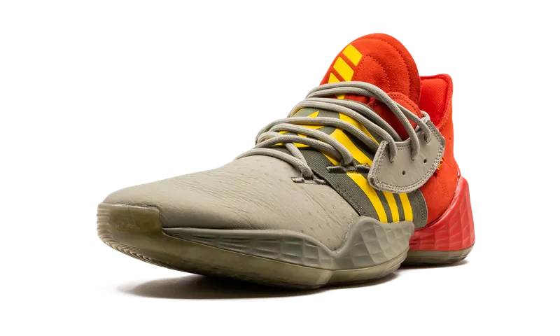 Adidas Harden Vol. 4 Red / Feather Grey / Legacy Green (EF9928)