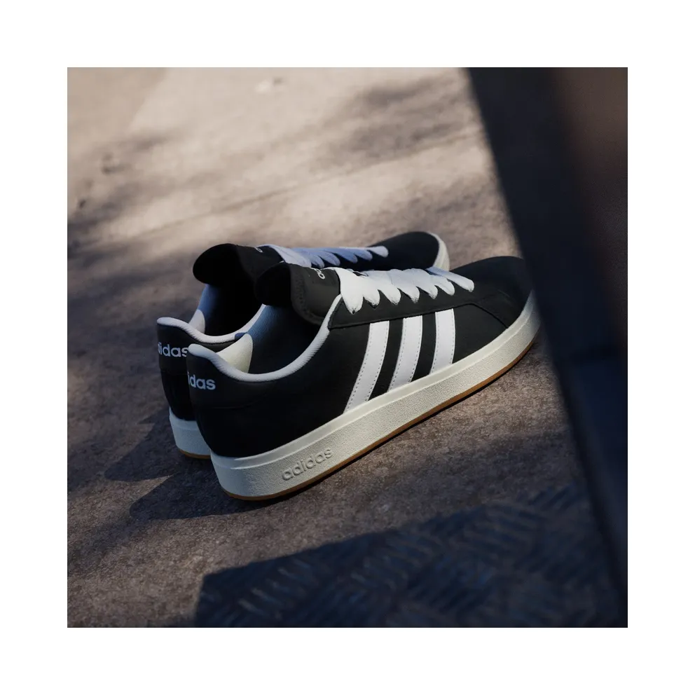 Adidas Grand Court Base 00s Core Black / Cloud White / Gum (IH6184)