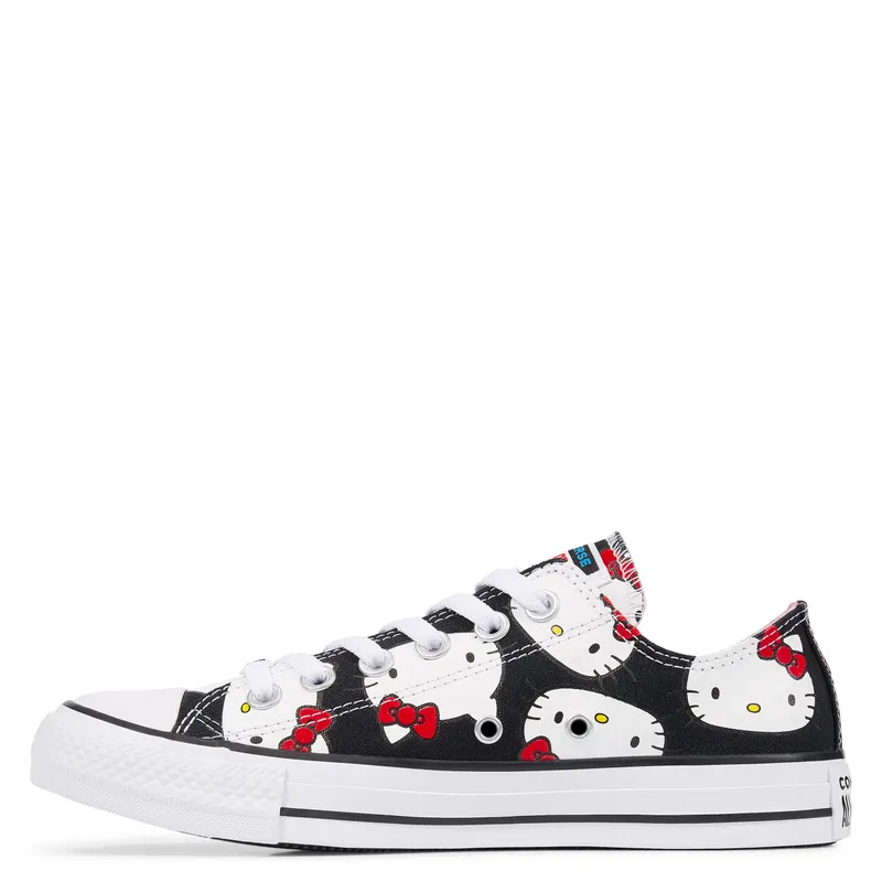 Converse Chuck Taylor All-Star Ox Hello Kitty Black Black/Prism Pink-White (162947C)
