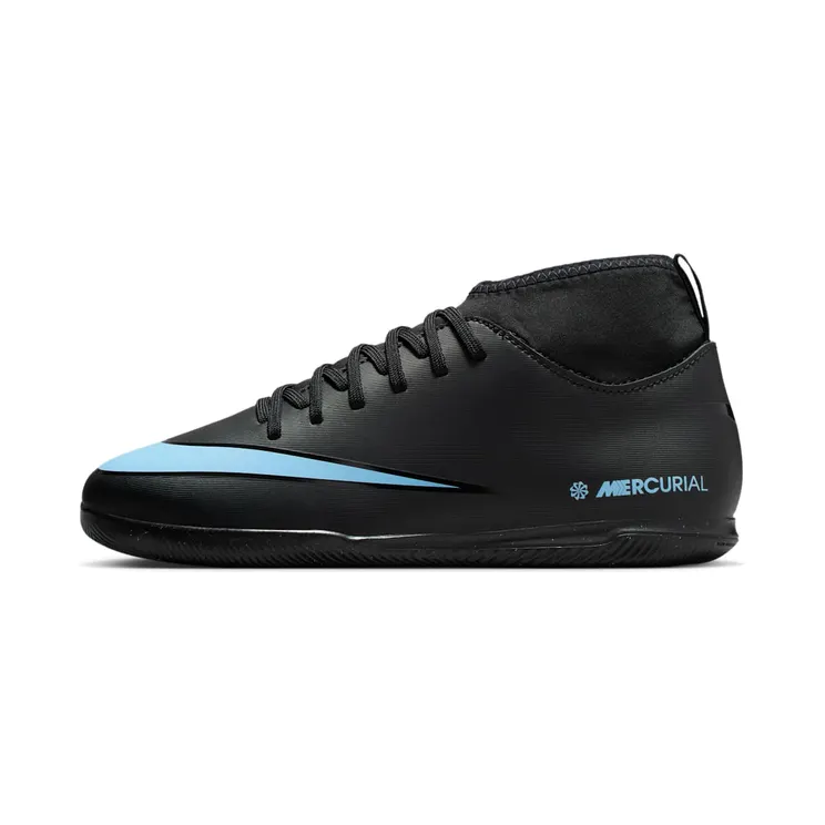 Nike Mercurial Superfly 10 Club IC Shadow Pack “Black / Ice Blue” (FQ8320-001)