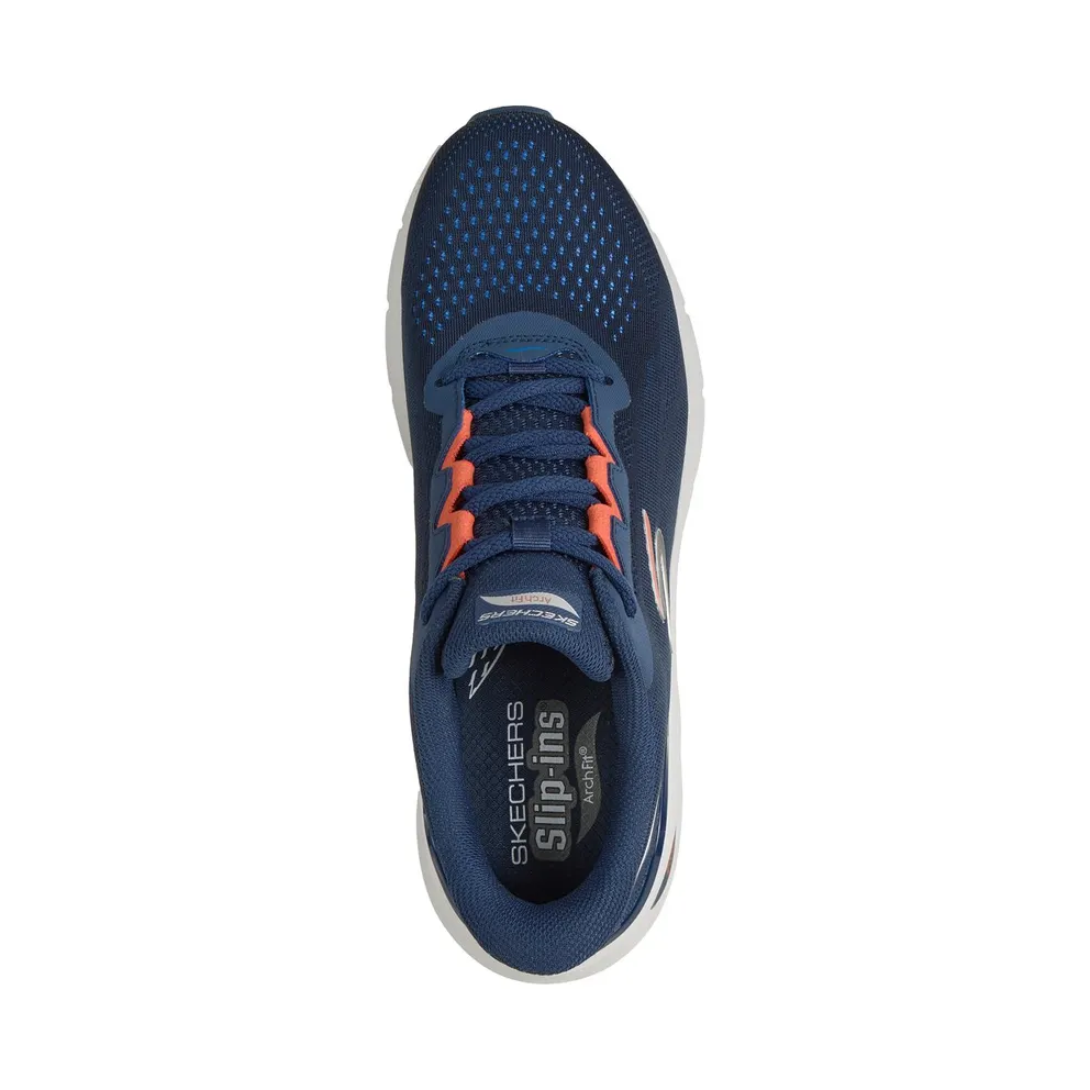 Skechers Slip-ins: Arch Fit 3.0 – Fiddow Sneaker Marine/Orange