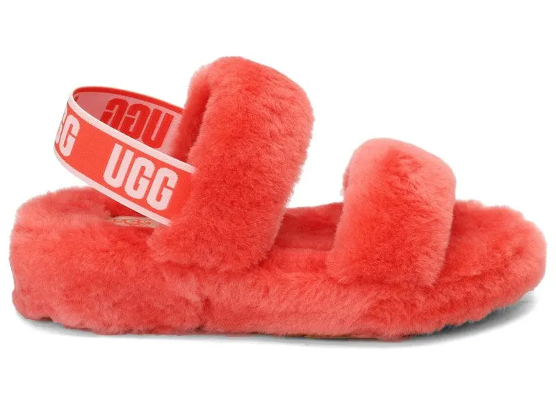 UGG Oh Yeah Slide Pop Coral (1107953-PCRL)