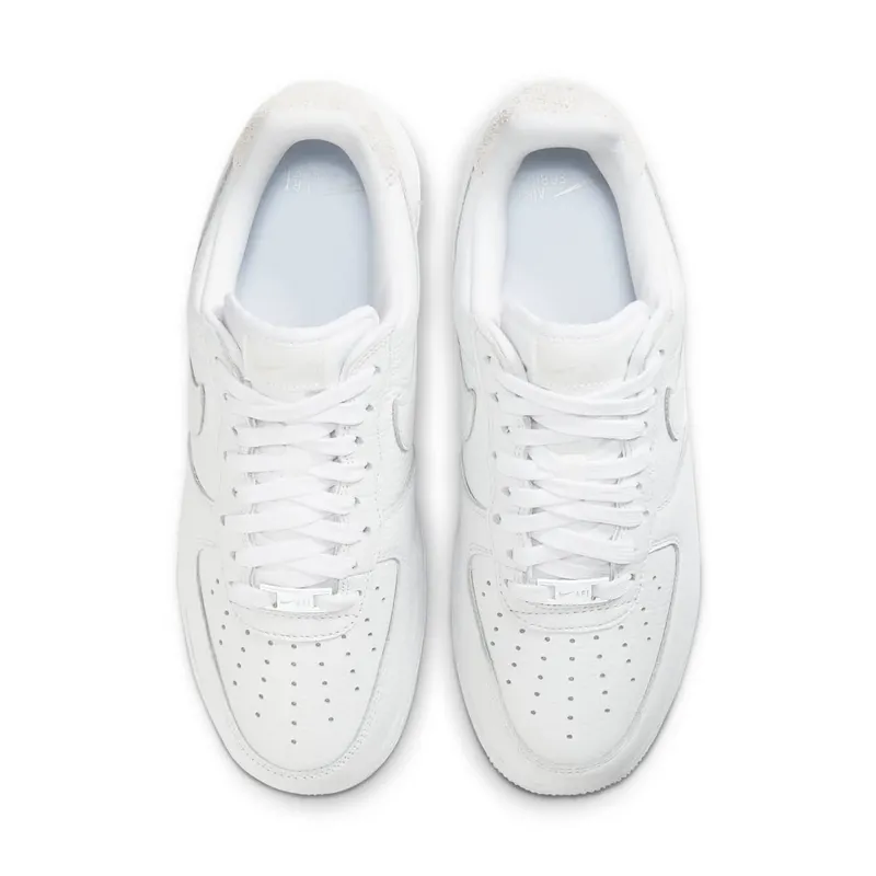 Nike Air Force 1 Craft White White/White-Summit White-Vast Grey (CN2873-101)