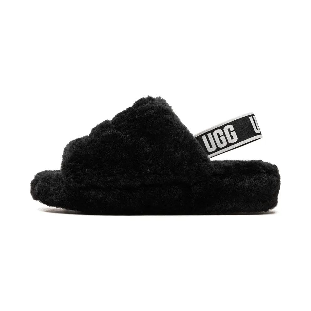 Ugg AUSTRALIA FLUFF YEAH “Black” (1095119-BLK)