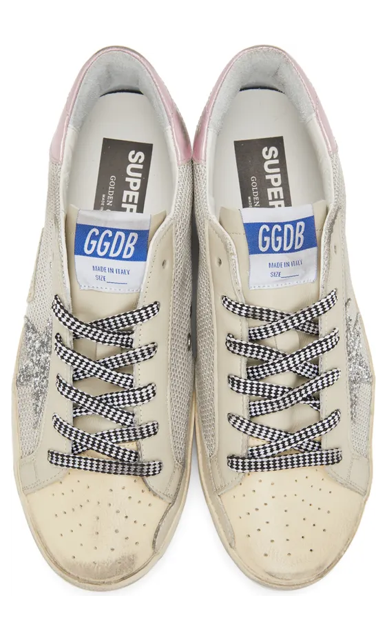Golden Goose Mesh Super-Star Sneakers (F00101.F001611.81152) (5)