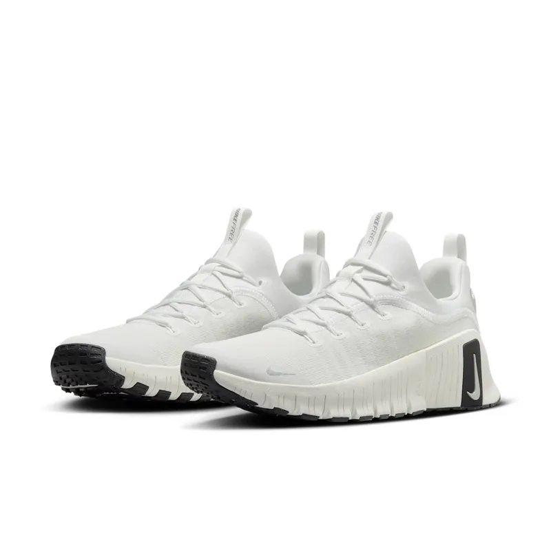 Nike Free Metcon 6 Premium “Summit White Sail Black Metallic Silver” (FZ1695-101)