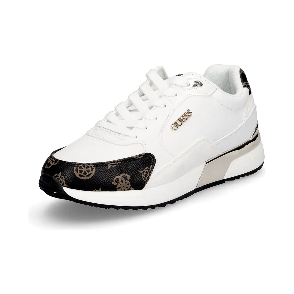 Guess sneaker White/Gold (FL5MOX-FAL12-WHBR)