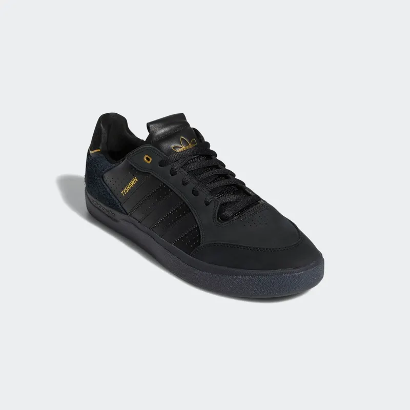 adidas Tyshawn Low Core Black / Core Black / Gold Metallic (GY6957)