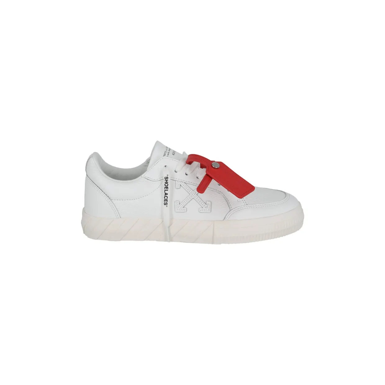OFF-WHITE Vulcanized Leather Low-Top White (IA085C99 LEA002 101 10325)