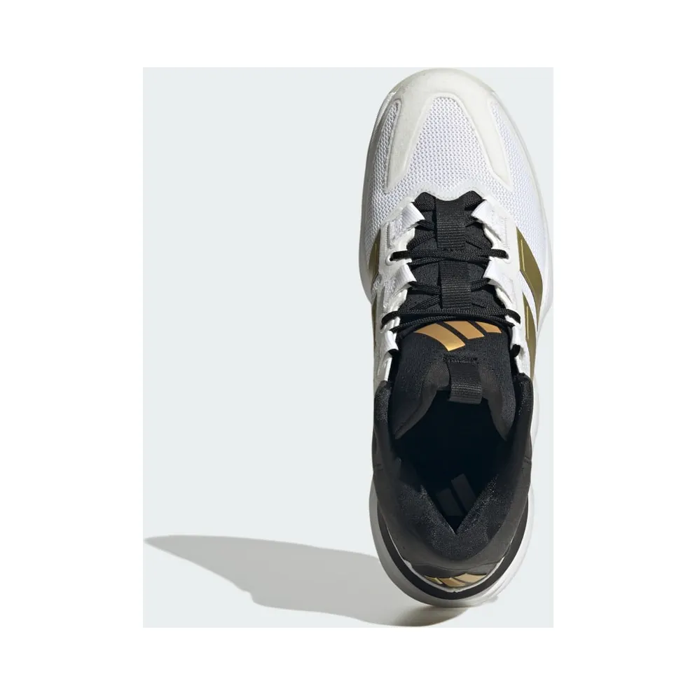 Adidas Court Stabil Indoor Cloud White / Gold Metallic / Core Black (KK1949)
