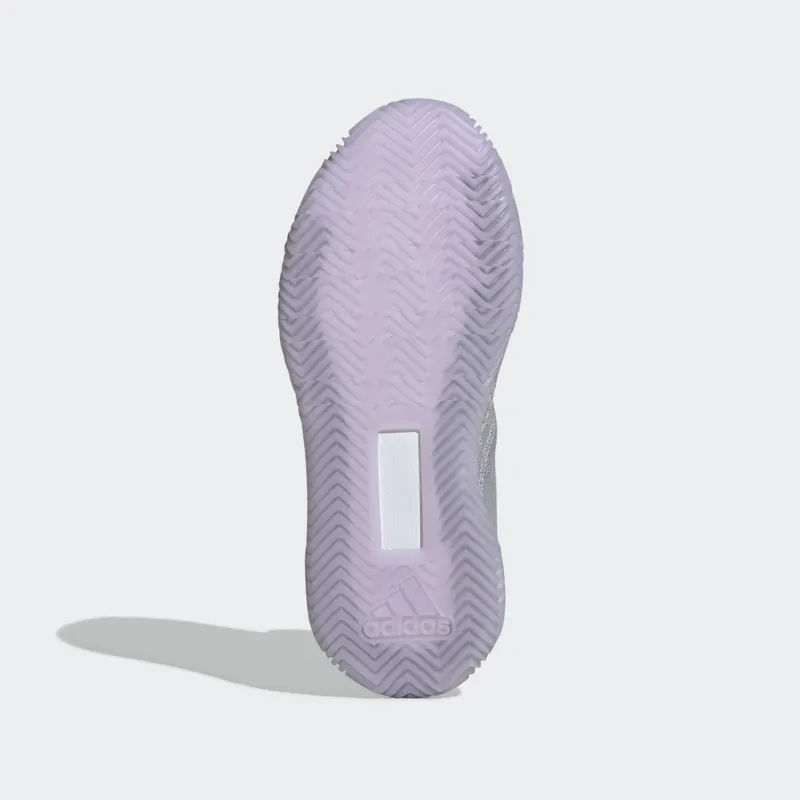adidas Stycon Laceless Hard Court Grey Two Purple Tint (W) Grey Two/Cloud White/Purple Tint (EF2696)