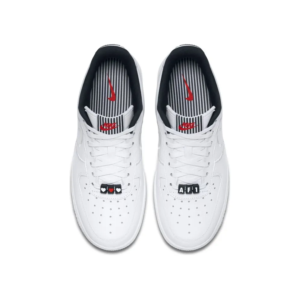 Nike Air Force 1 Low Valentine’s Day 2018 (W) White/White-Black (AJ0867-100)