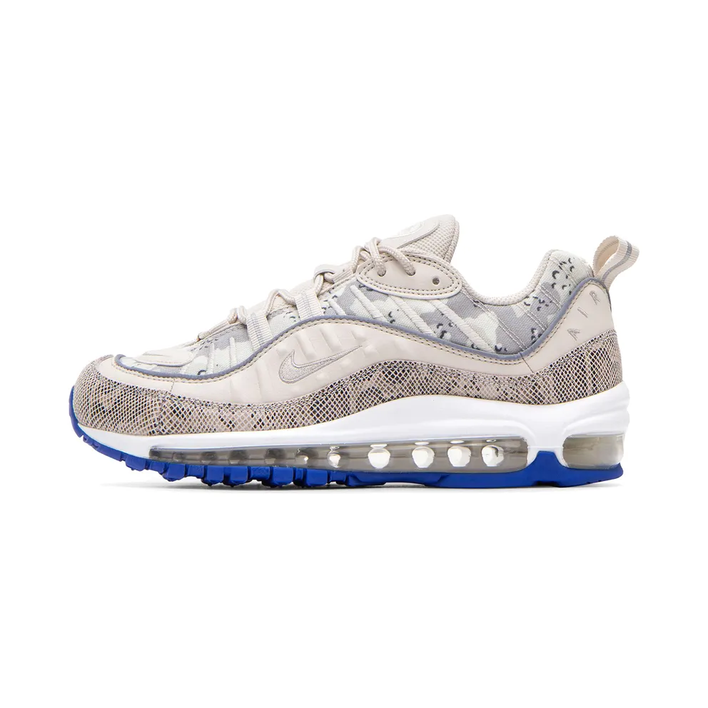 Nike Air Max 98 Snakeskin Camo (W) Light Orewood Brown/Blue (CI2672-100)