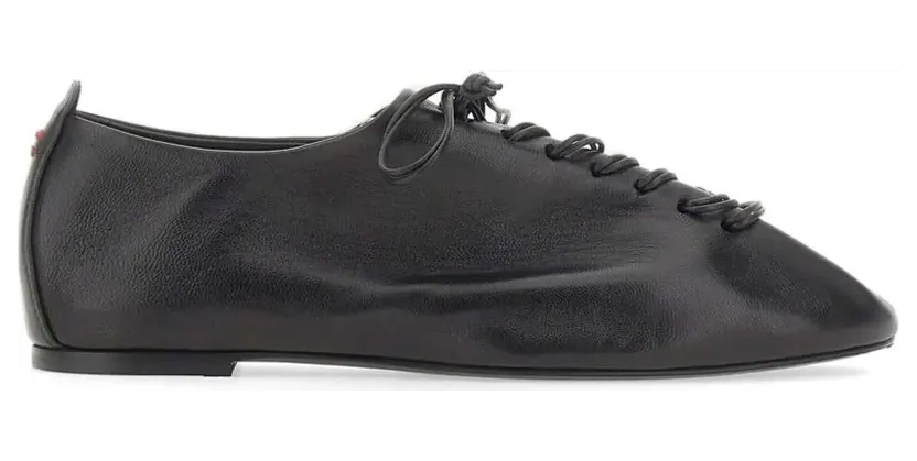 Halmanera Dave leren met toelopende pijpen “Black” (DAVE05NERO)