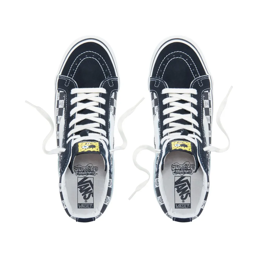 Vans Sk8-Hi Spongebob Checkerboard Checkerboard (V003T0Q7Y)