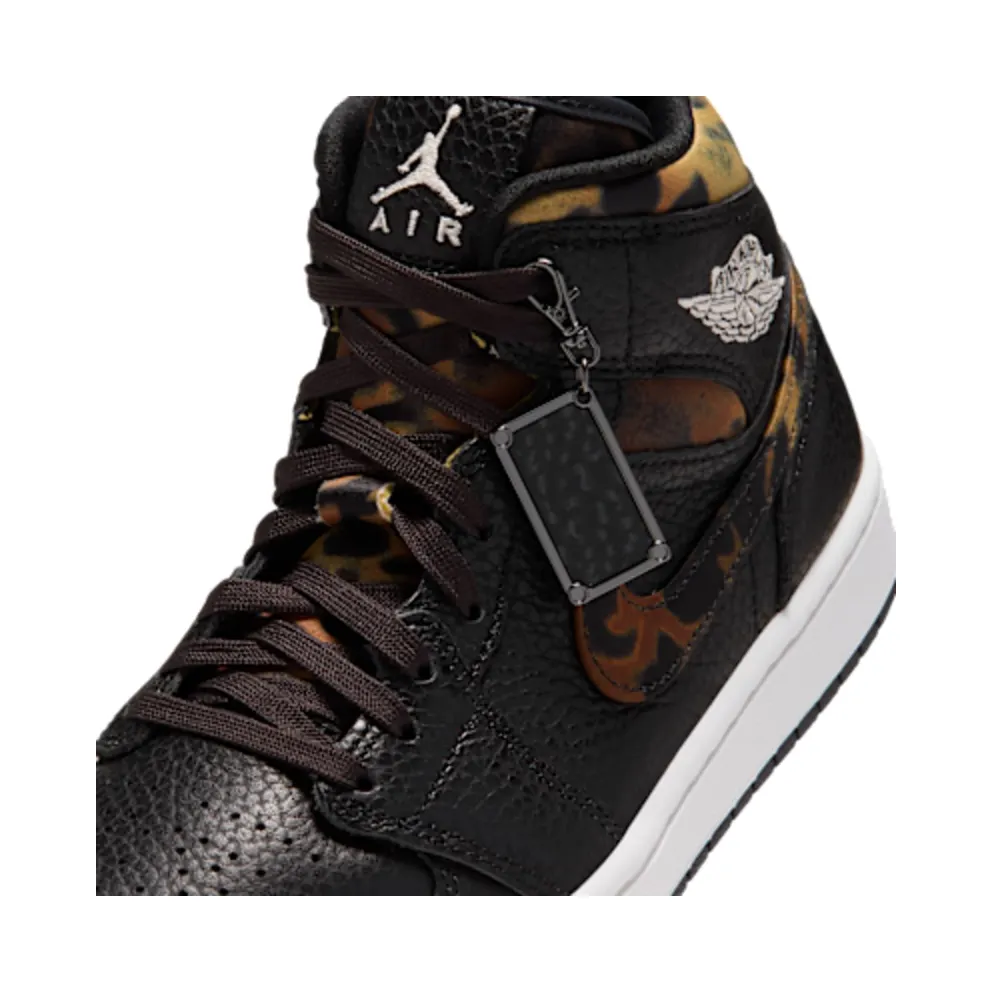 Air Jordan 1 Mid – “Black / Velvet Brown / Chalk” (IQ5161-001)