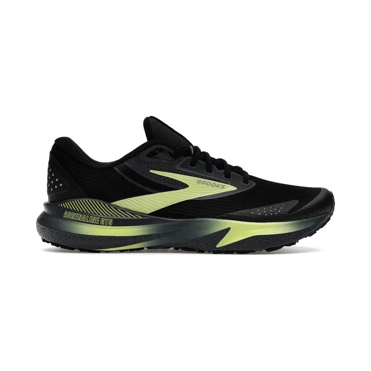 Brooks Adrenaline GTS 24 Weatherized Black Ebony New Yellow (110438-1D-033)
