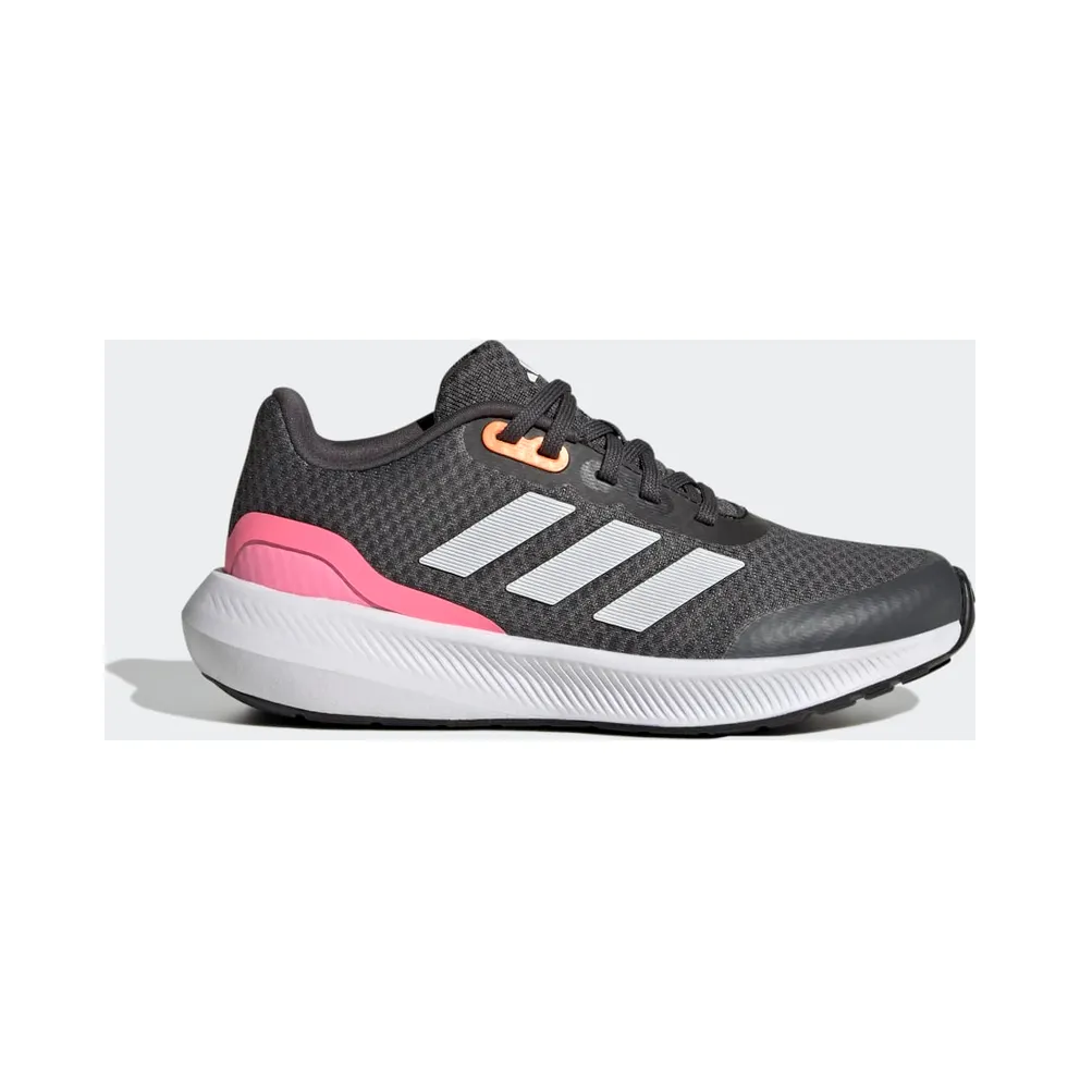 adidas RunFalcon 3 Sport Running Lace Schuh Grey Six / Crystal White / Beam Pink (HP5836)
