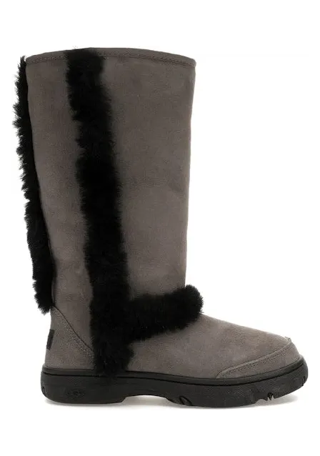 UGG Sunburst Tall Boot Grey Black (5218-GRB)