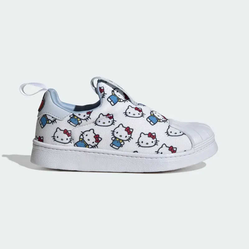 adidas Superstar 360 Hello Kitty Cloud White Halo Blue Glow Blue (IF7020)
