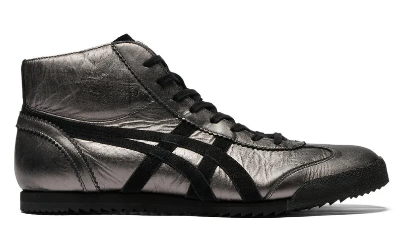Onitsuka Tiger Mexico Mid Runner Deluxe Gunmetal Black (1181A608-021)