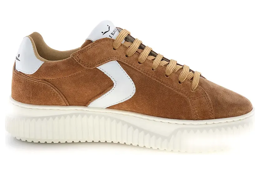 Voile Blanche sneaker Brown / White (2017542-35-1D73)