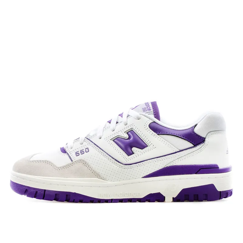 New Balance 550 White Purple (BB550WR1)