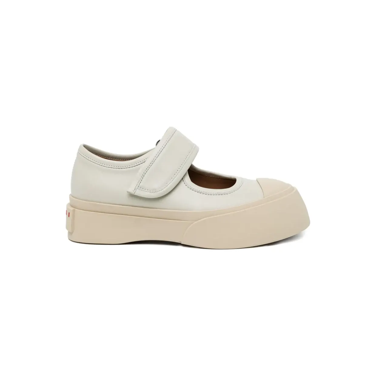 Marni Mary Jane sneakers – Beige (SNZW003120P7226)
