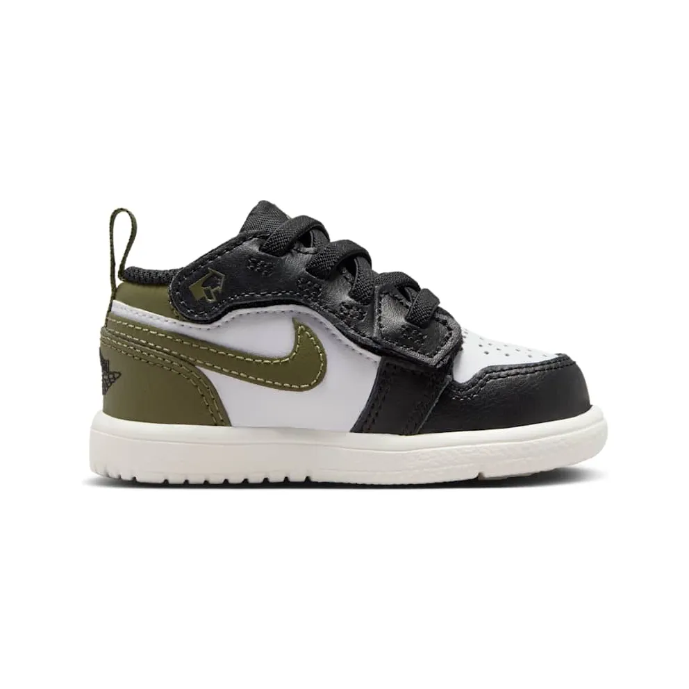 Jordan 1 Low ALT Black Medium Olive Sail White (DR9747-092)