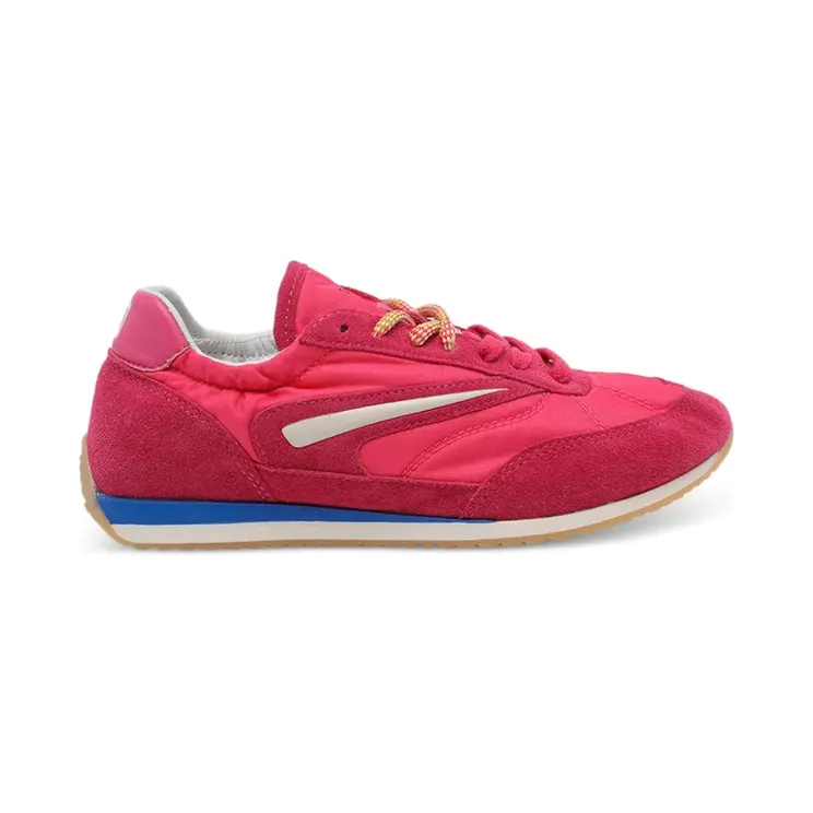 D.A.T.E. Suède met ronde neus “Pink” (W441ABCOFX)
