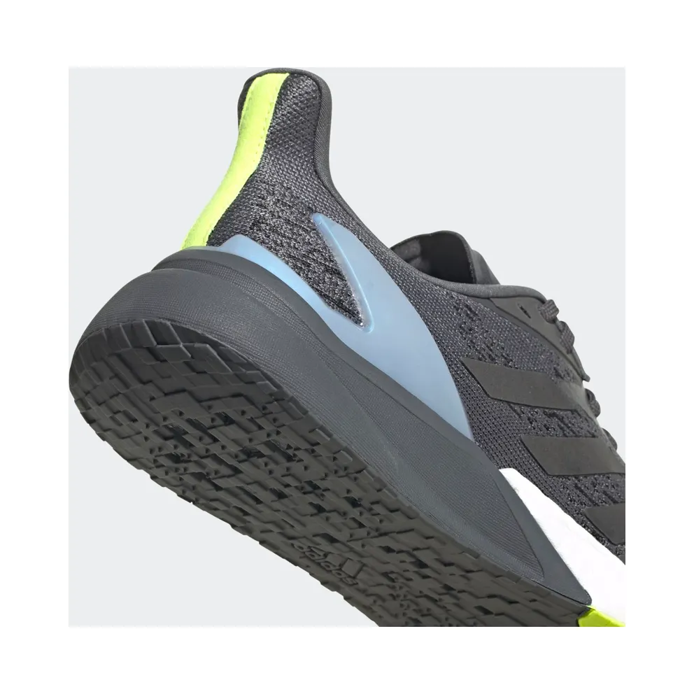 adidas X9000L3 Grey Six / Core Black / Solar Yellow (FZ0782)