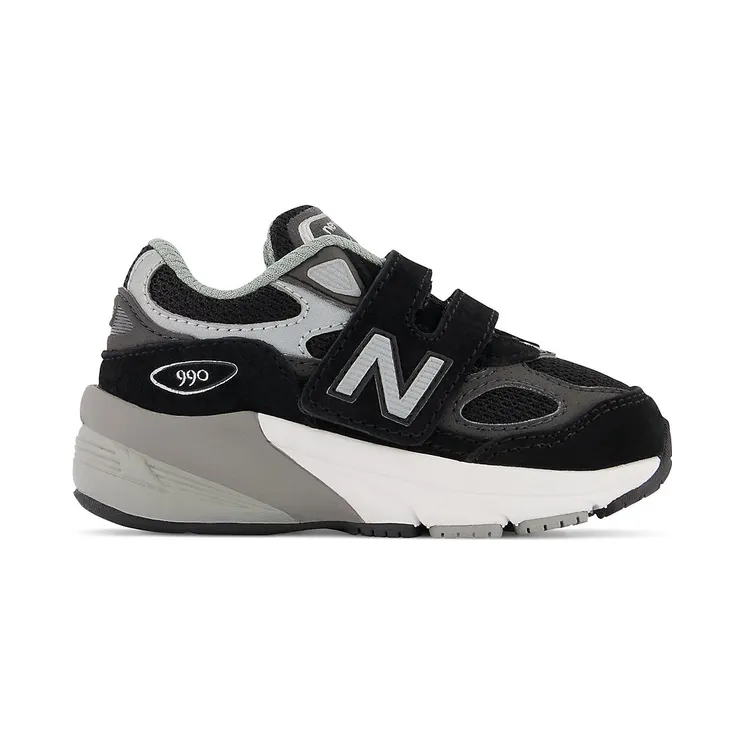 New Balance 990v6 Hook and Loop Black Silver (IV990BK6)