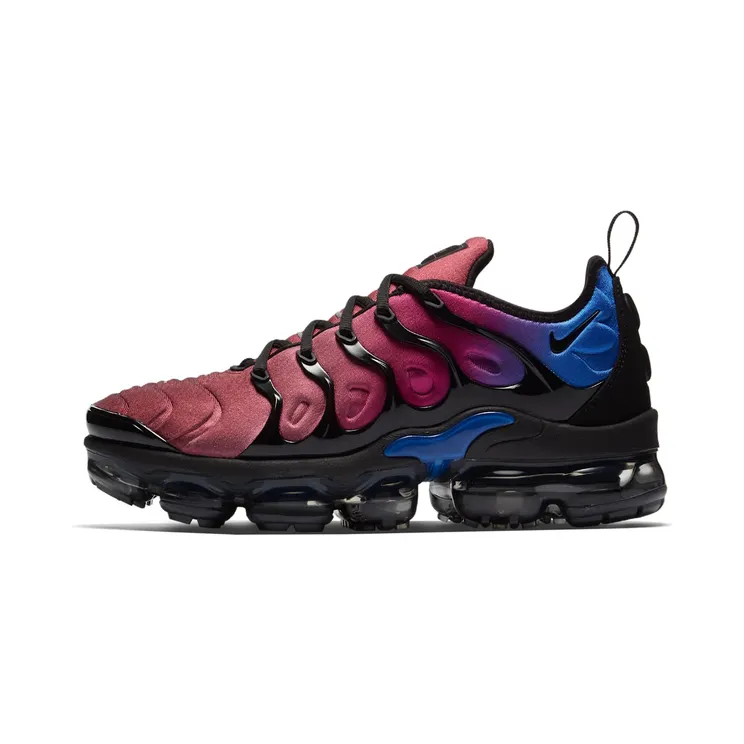 Nike Air VaporMax Plus Black Team Red Hyper Violet (W) “Black / Team Red / Hyper Violet” (AO4550-001)
