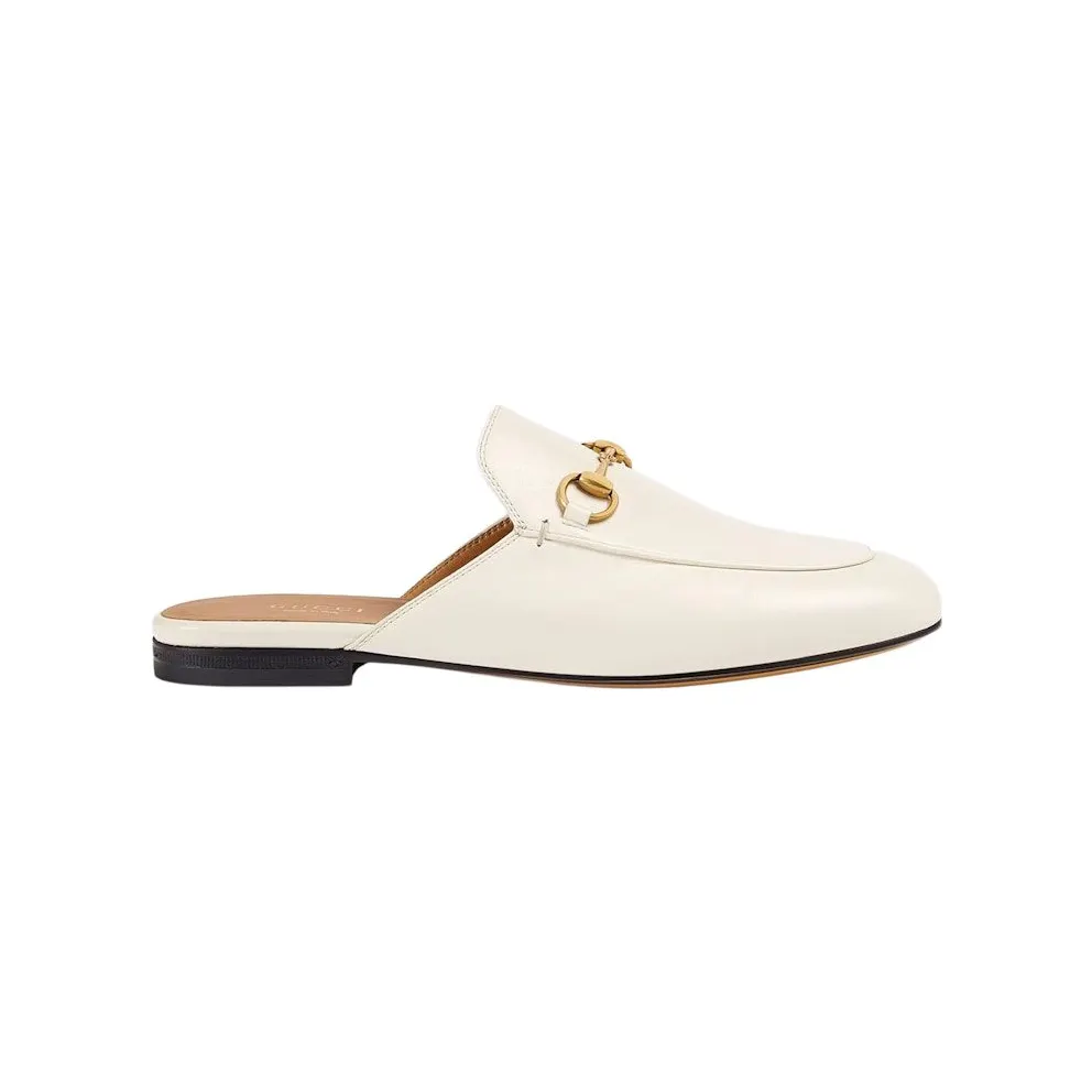 Gucci Princetown Slipper White Leather (423513 C9D00 9022)