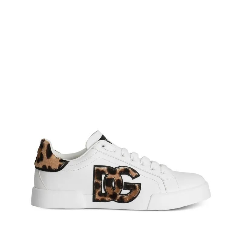 Dolce & Gabbana Portofino Light Strobel Nappa Calfskin “White” (CK2395 A0225 8S543)