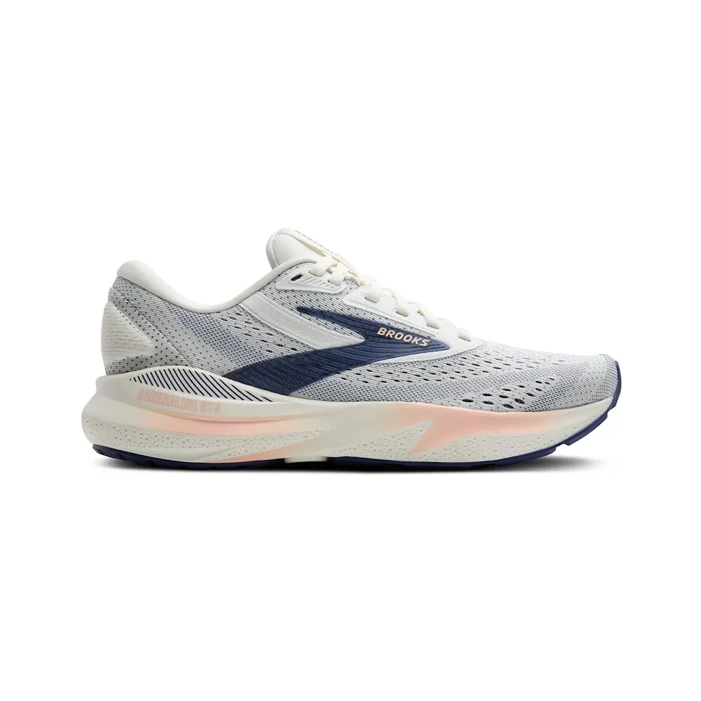 Brooks Adrenaline GTS 24 Grey Blue Ribbon Peach (120426-1B-140)