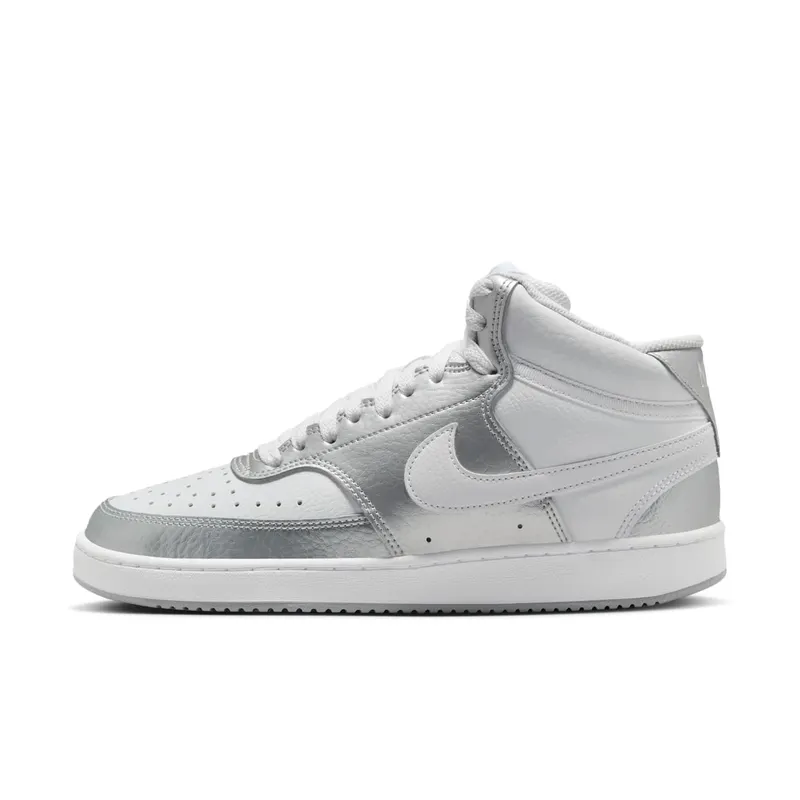 Nike Court Vision Mid Grey Silver White (CD5436-108)