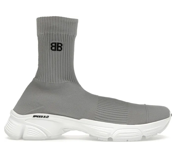 Balenciaga Speed 3.0 Grey White (W) (654466W2DN21510)
