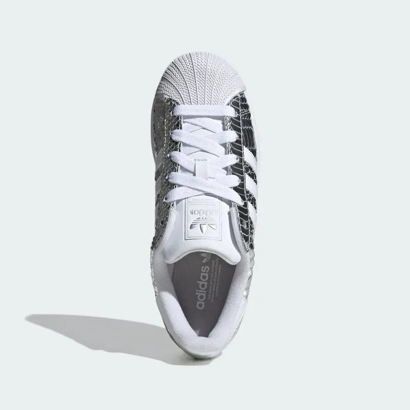 Adidas SUPERSTAR II Shoes Silver Metallic / Cloud White / Grey Two (KH9020)