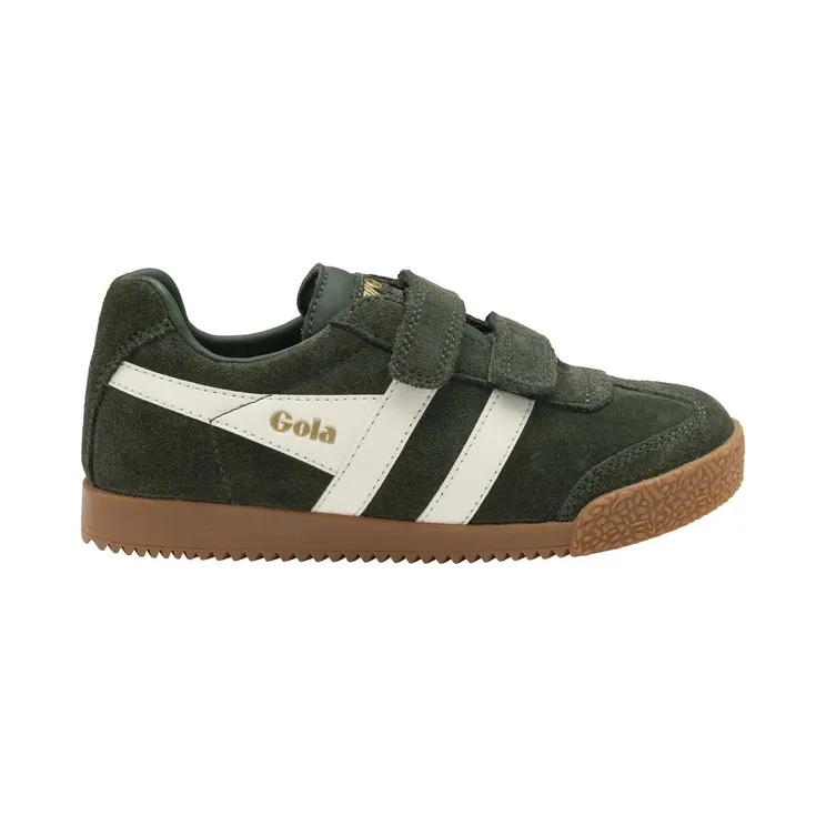 Gola Harrier “Dark Khaki / Off White / Moody Orange” (CKA192LN)