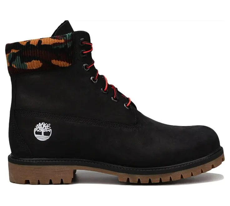 Timberland 6″ Heritage Warm Lined Boot Black Camo (TB0A2KC3-001)