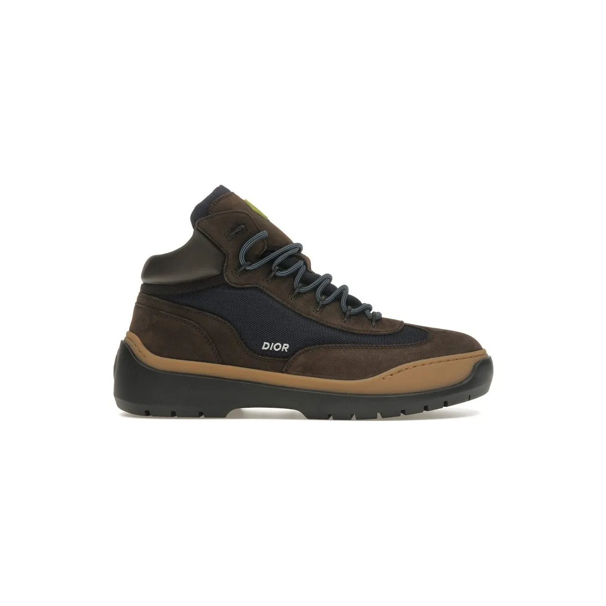 Dior Lace Up Ankle Boots Brown Blue (3BO284ZPF 765)