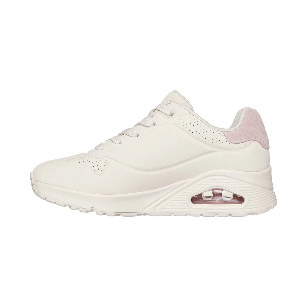 Skechers Uno “Pop Back Sneaker Natuurlijk / Light Pink” (177092NTLP)