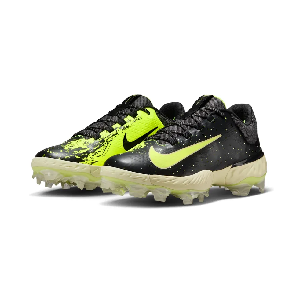 Nike Alpha Huarache Elite 4 Low MCS Black Life Lime Volt (FV6096-001)