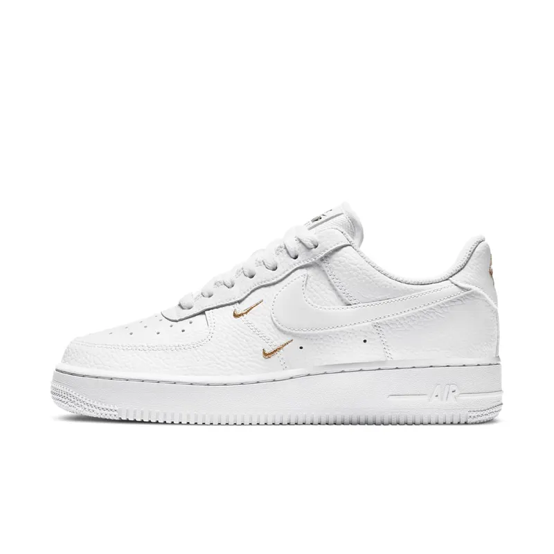 Nike Air Force 1 ’07 ESS White Metallic Gold (CT1989-100)