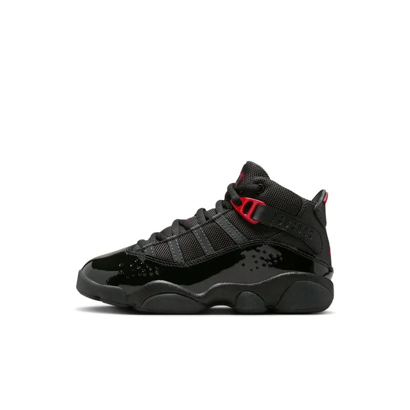 Jordan 6 Rings Black Anthracite Fire Red (323432-026)