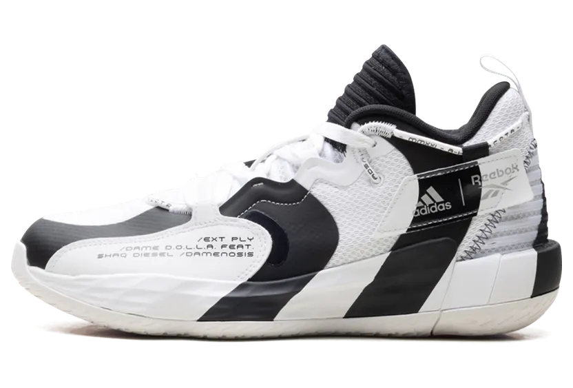 adidas DAME 7 EXTPLY Cloud White / Silver Metallic / Core Black (H00427)